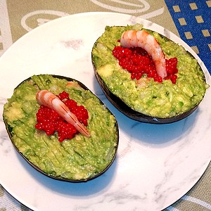 Aguacates rellenos